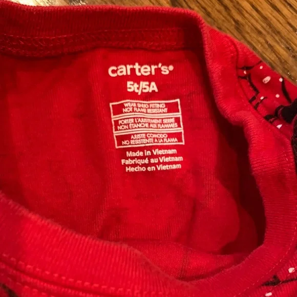 GAP Kids Navy Cotton Organic and more Pajama Bundle of 4 8 pieces - Picture 5 of 8